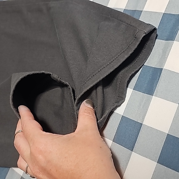 Eddie Bauer Grey Elysian Slightly-Curvy High-Rise Slim Straight Pant - Picture 5 of 16